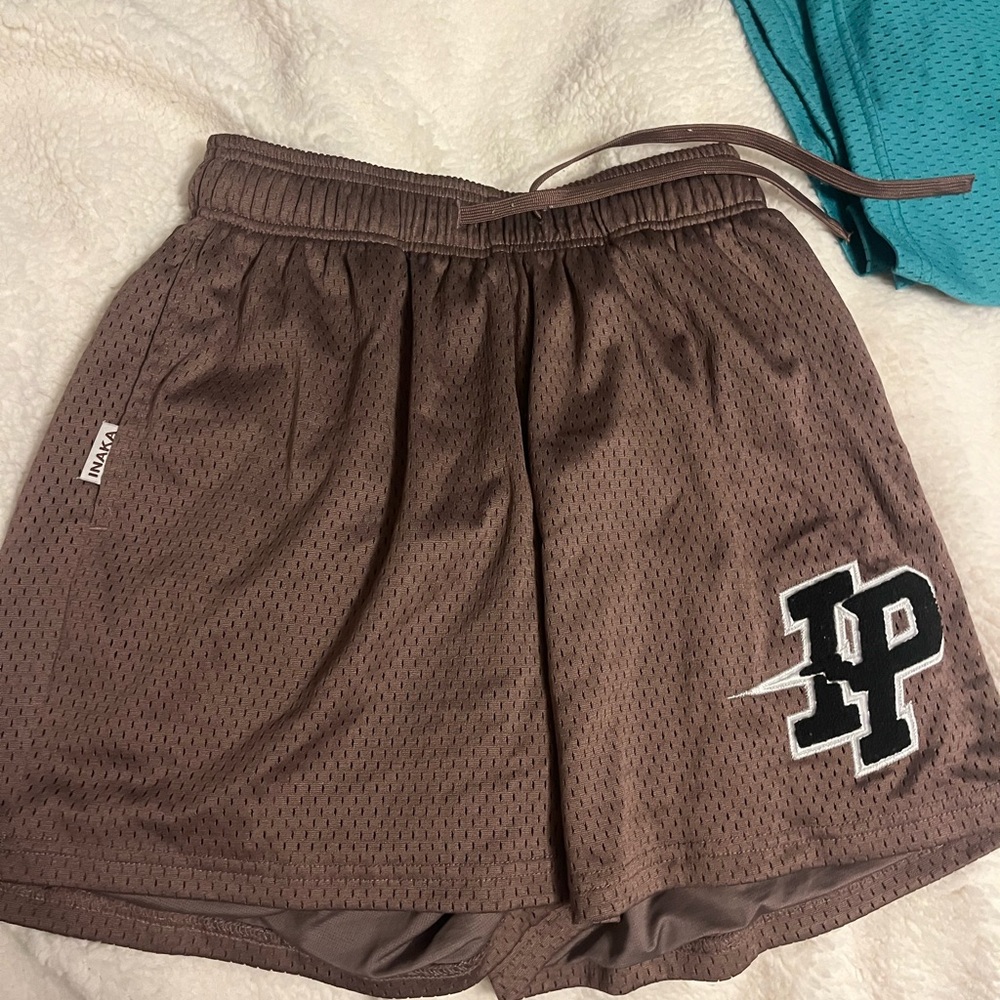 Inaka Power Brown Athletic Shorts
